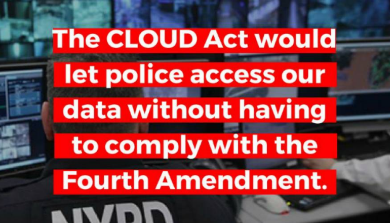 US CLOUD Act passes, giving US-government easier access to private data stored by US tech companies